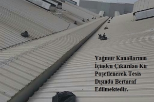 Fabrikalarda ve Binalarda Endüstriyel Çatı Oluk Temizliği